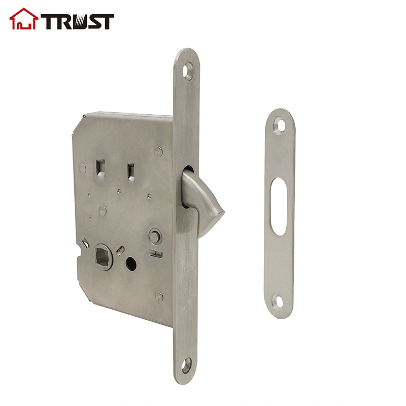 TRUST SD50BK-SSS SUS304 Bathroom Sliding Door Lock